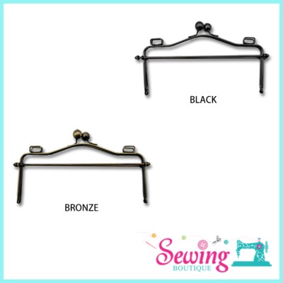 FRAME - SQUARE-METAL-23CM (BLACK & BRONZE)